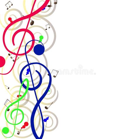 Colorful Musicnotes Stock Illustration Illustration Of Note