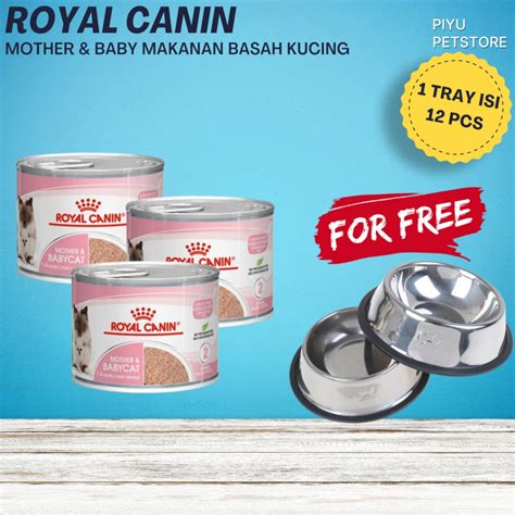 Jual 1 TRAY ISI 12 PCS Royal Canin Mother Baby Makanan Basah