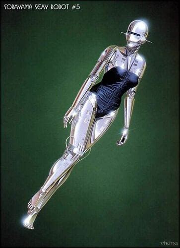 Hajime Sorayama Sexy Robots Pack Portrait Objects Loverslab