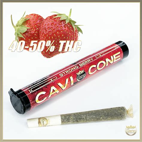 Caviar Gold Caviar Gold l Cavi Cone l Strong Berry l 1.5g Infused Pre ...