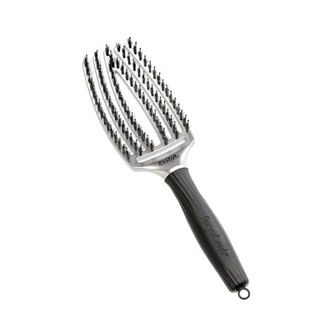 Szczotka Olivia Garden Fingerbrush Combo Trinity Silver Do