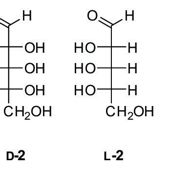 Fischer projection of d-and l-psicose (1), d-and l-ribose (2) and d-and... | Download Scientific ...