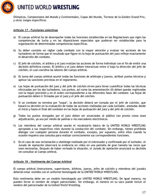 Boleto Dictar Montar 10 Reglas De La Lucha Olimpica Buscar Contaminado