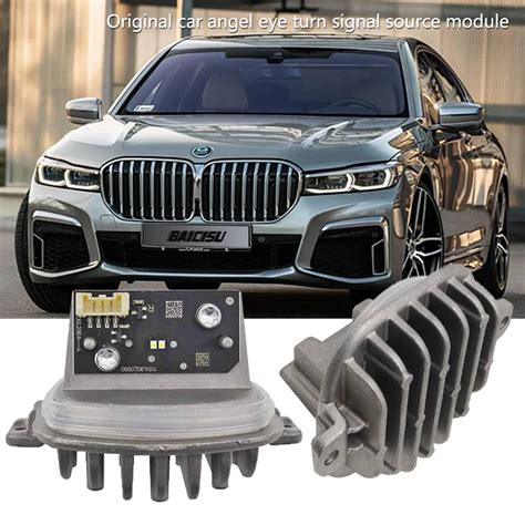 Right Left LED Daytime Running Light DRL Module Unit For BMW 7 Series