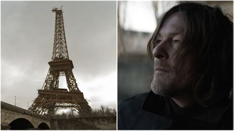 The Walking Dead Daryl Dixon The Eiffel Tower Has Seen Better Days