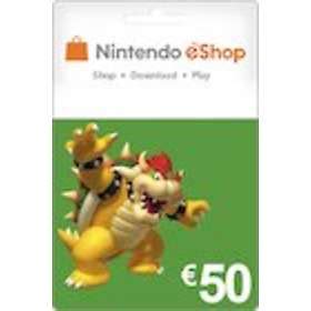 Nintendo eShop Card 50 EUR Hitta bästa pris på Prisjakt