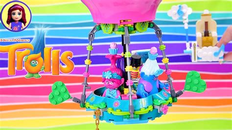 Poppy S Hot Air Balloon Adventure Lego Trolls World Tour Build YouTube
