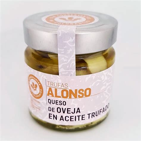 Queso De Oveja En Aceite Trufado Trufas Alonso