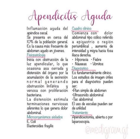 Apendicitis Aguda Medigram Gt UDocz