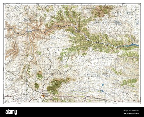 Lewistown Montana Map 1959 1 250000 United States Of America By