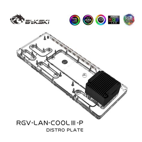 Reservoir Water Cooling Lian Li Distro Plate Board Reservoir Fluid