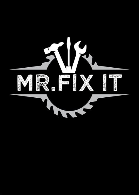 Mr Fix It Poster Picture Metal Print Paint By Mooon Displate