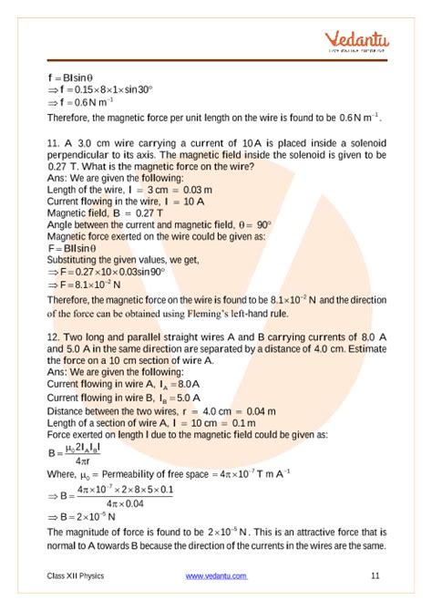 Cbse Class 12 Physics Chapter 4 Moving Charges And Magnetism