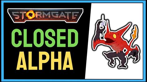 Stormgate News Closed Alpha Infernals Youtube