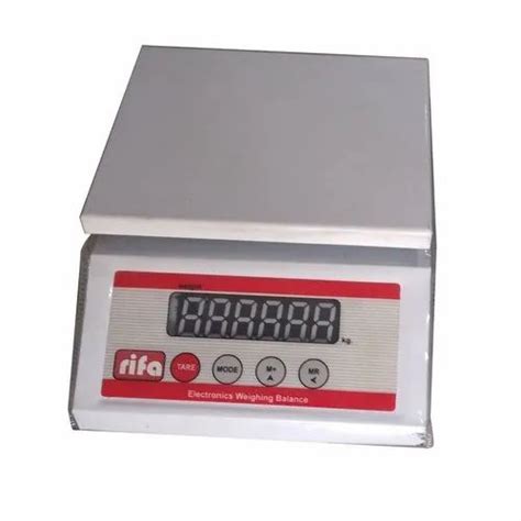 Rifa Mild Steel Electronic Table Top Weighing Scale At Rs In Kota