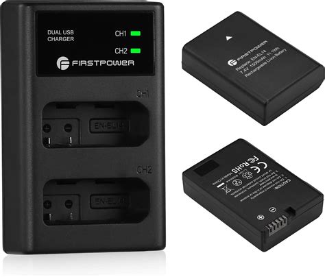 Amazon BM Premium EN EL23 USB Dual Battery Charger For Nikon