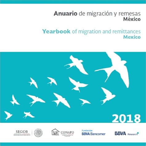 México Anuario De Migración Y Remesas 2018