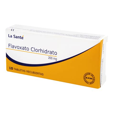 Flavoxato Clorhidrato Mg Tabletas Ls Farmaprime