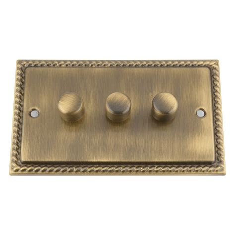 Full Range Of Georgian Antique Brass Sockets And Switches Ebay