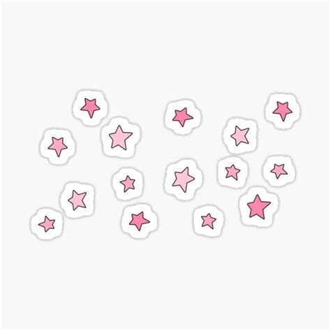 Colleenm2 Shop Redbubble Purple Daisy Pink Stars Cute Stickers