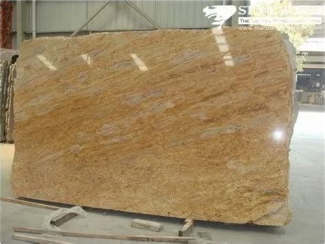 Polished Kashmir Gold Granite Slab Flooring Thickness 15 20 Mm At Rs