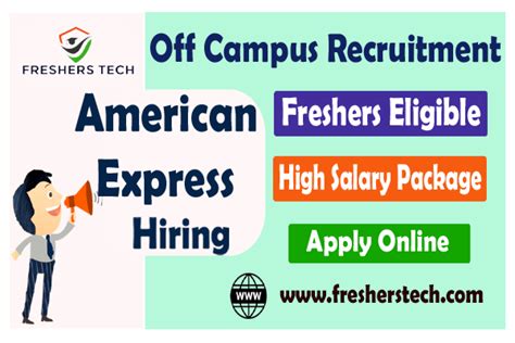 American Express Jobs Bangalore Hiring Engineer Jobs For Freshers