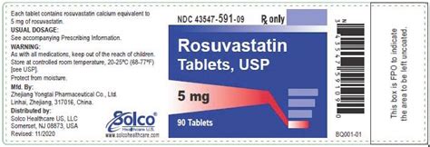 Rosuvastatin Tablets Fda Prescribing Information Side Effects And Uses