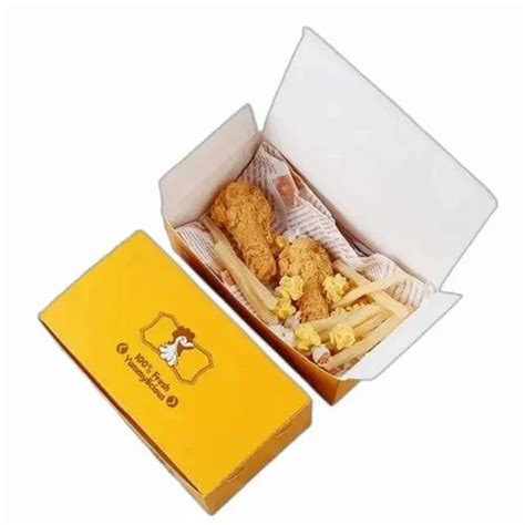 Cardboard 500 Gm Packing Fried Pieces Chicken Boxes At Rs 6 In Kochi