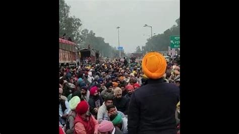 Day 2 Punjab Truckers Strike Brings Traffic To Grinding Halt