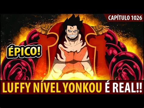 LUFFY CHEGOU AO NÍVEL YONKOU KID TAMBÉM ESTÁ NESSE NÍVEL MOMONOSUKE