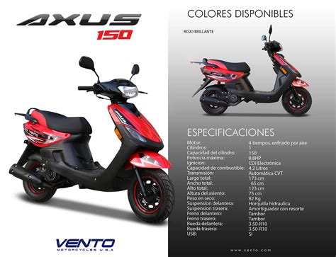 Axus Vento Motorcycles U S A