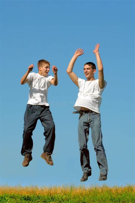 Happy Guys Stock Image Image Of Exercise Enjoyment Excited 3548893