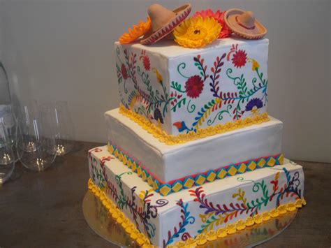 Mexican Birthday Cake Fiesta Cake Mexican Birthday Parties Mexican Cake