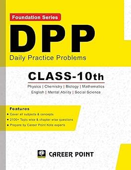 Buy Class 10 Daily Practice Problems DPP For NTSE NEET JEE