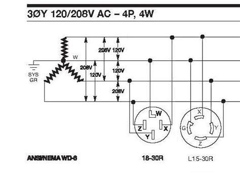 208 Volt Wiring Schematic Circuit Diagram