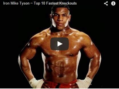 Iron Mike Tyson ~ Top 10 Fastest Knockouts | WELCOME TO FIGHTMEN