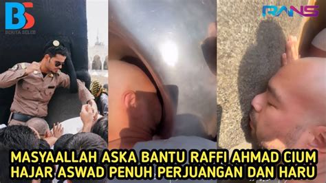 TABARAKALLAH HARU RAFFI AHMAD TETESKAN AIRMATA SAAT BERJUANG MENCIUM