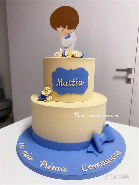 Torta Scenografica Prima Comunione Mattia Cake Design Cake Top