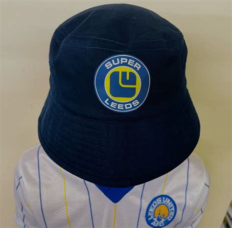 Retro SUPER LEEDS United Smiley Badge Bucket Hat Sun Hat Gift - Etsy UK