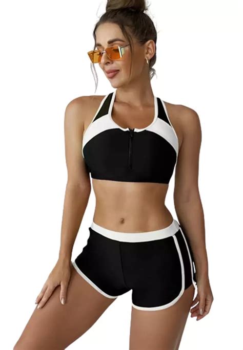 Buy Lycka Lyh European Style Lady Bikini Swimwear White Online