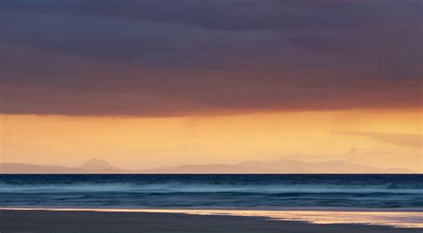 Breaking Dawn Moray Firth Findhorn Bay Moray Scotland Transient Light