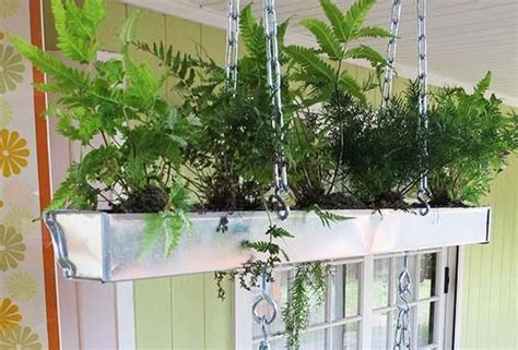 23 Extraordinary Beautiful Ways To Repurpose Rain Gutters In Your Household