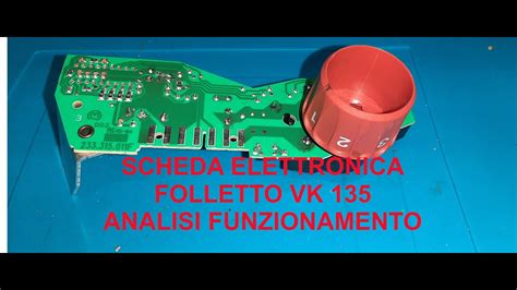 VK 135 SCHEDA ELETTRONICA FOLLETTO YouTube