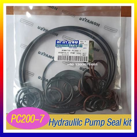 Construction Machines Excavator Stamp Kit Pc200 7 Hydraulic Pump Seal