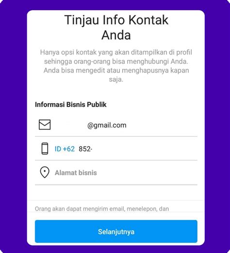 Cara Membuat Akun Instagram Bisnis Mateng Id