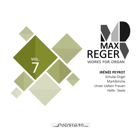 Max Reger Works For Organ Vol 7 Schuke Orgel Marktkirche In