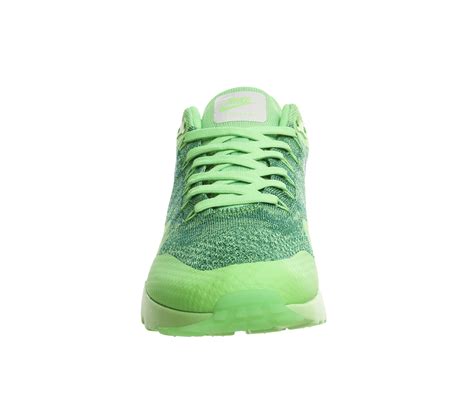 Nike Air Max 1 Ultra Flyknit Voltage Green White Nike Air Max