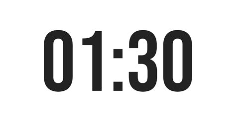 Whats 90 Seconds In Minutes