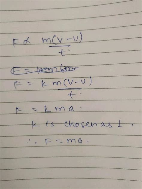 State Newton S Second Law Of Motion