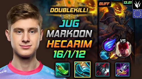 Hecarim Jungle Build Markoon Stridebreaker Phase Rush Lol Euw